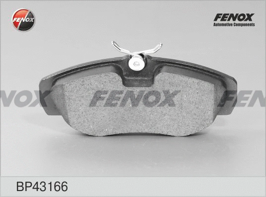 Kit de plaquettes de frein, frein à disque FENOX BP43166