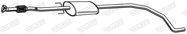Silencieux central WALKER 23382