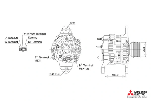Alternateur KUTNAK AUTOMOTIVE 721819/M