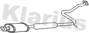 Silencieux central KLARIUS 260116