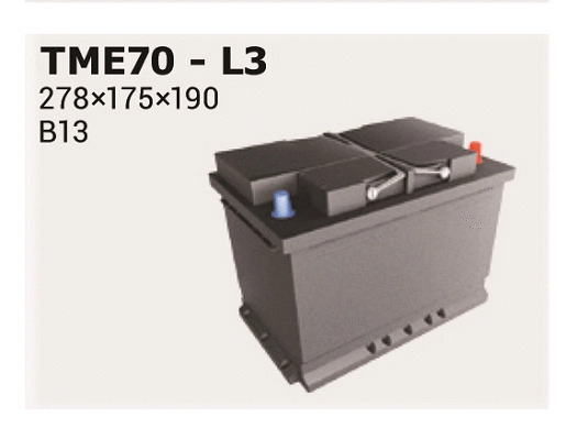 Batterie de démarrage IPSA TME70