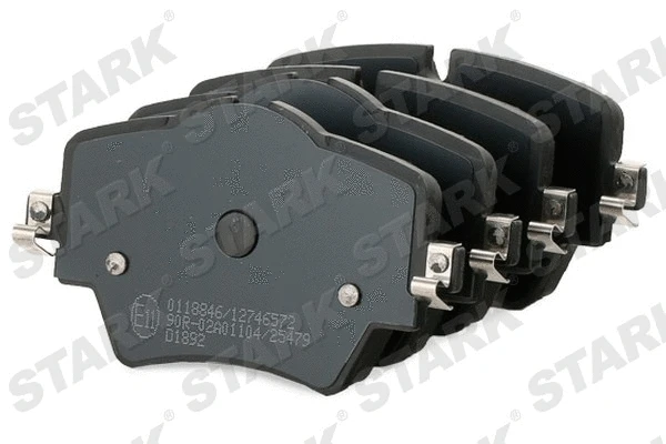 Kit de plaquettes de frein, frein à disque Stark SKBP-0011725