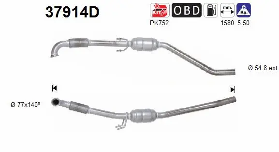 Catalyseur AS 37914D