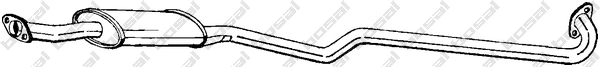 Silencieux central KLOKKERHOLM 287-165
