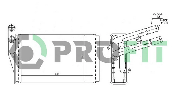 Système de chauffage PROFIT PR 0018N1
