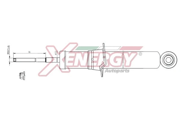 Amortisseur AP XENERGY X702341