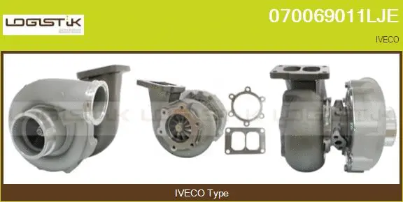 Turbocompresseur, suralimentation LGK 070069011LJE