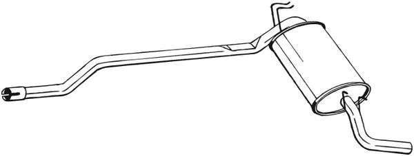 Silencieux arrière BOSAL 283-073