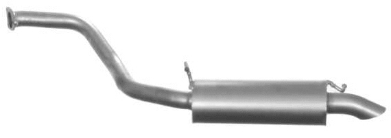 Silencieux arrière VEGAZ GmbH MIS-190