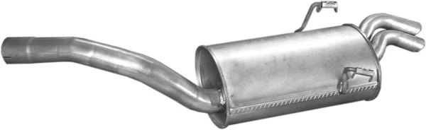 Silencieux arrière POLMO 04.128