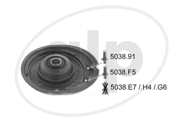 Coupelle de suspension alp ALP-002483