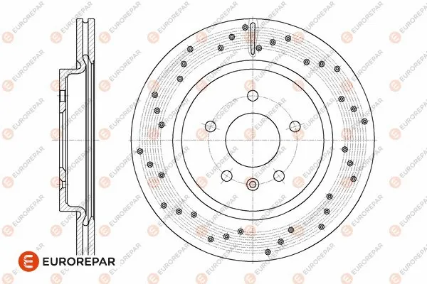Disque de frein EUROREPAR 1676010980