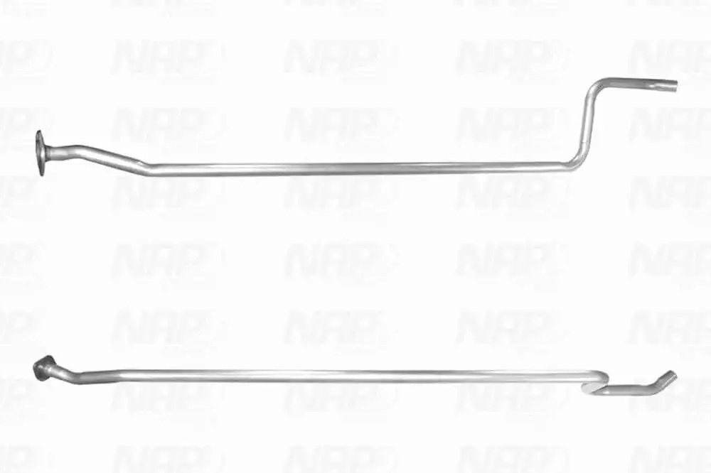 Tuyau d'échappement NAP carPARTS GmbH CAC10612