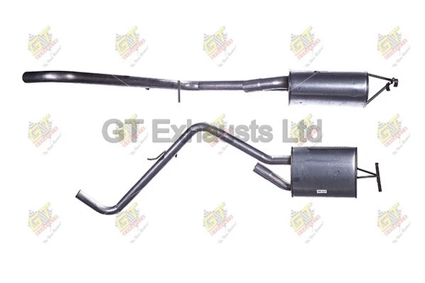 Silencieux arrière GT Exhausts GCN381