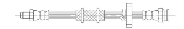 Flexible de frein Technika 15021