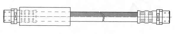 Flexible de frein CEF 511181