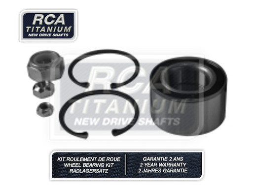 Kit de roulements de roue RCA FRANCE RCAK1406