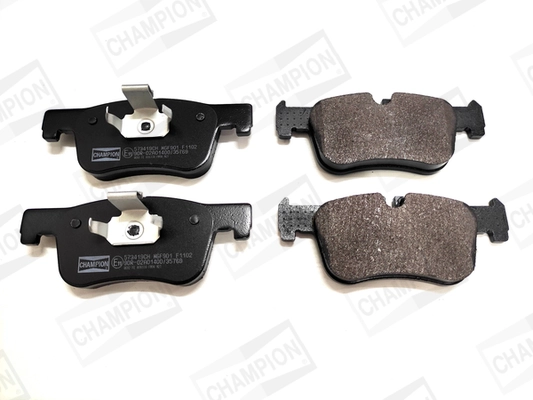 Kit de plaquettes de frein, frein à disque CHAMPION 573419CH
