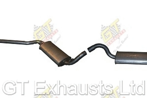 Silencieux central GT Exhausts GAU139