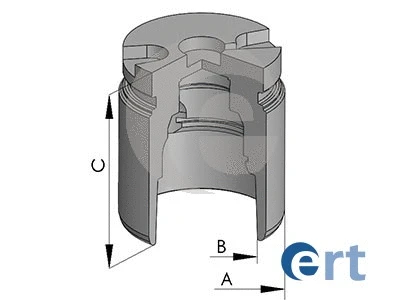 Piston, étrier de frein ERT 150898-C
