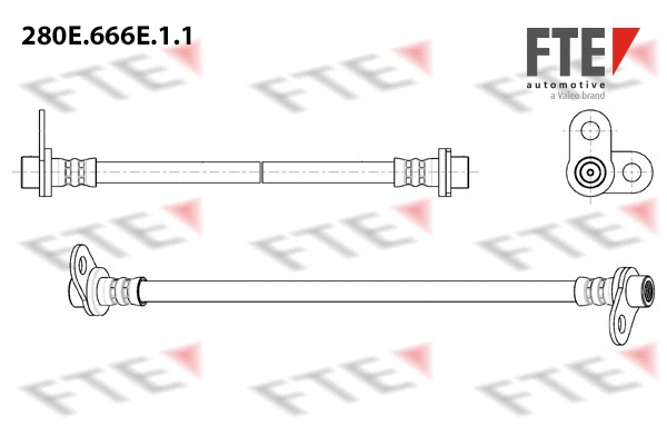 Flexible de frein FTE 9240927