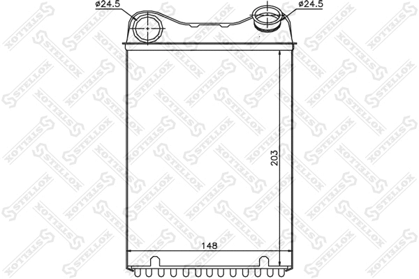 Système de chauffage STELLOX 10-35165-SX