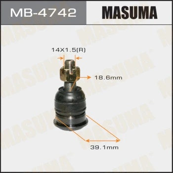 Rotule de suspension MASUMA MB-4742
