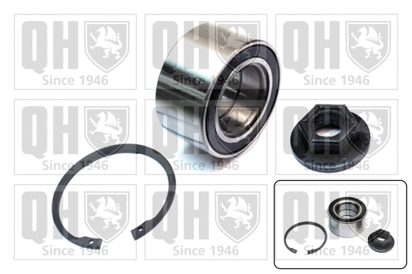 Kit de roulements de roue QUINTON HAZELL QWB1417