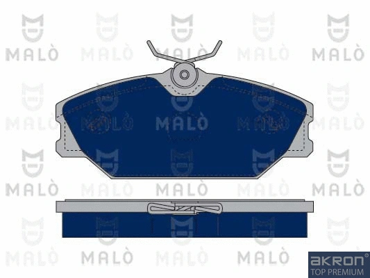 Kit de plaquettes de frein, frein à disque AKRON-MALÒ 1050227