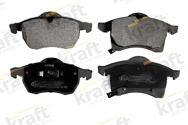 Kit de plaquettes de frein, frein à disque KRAFT AUTOMOTIVE 6001660