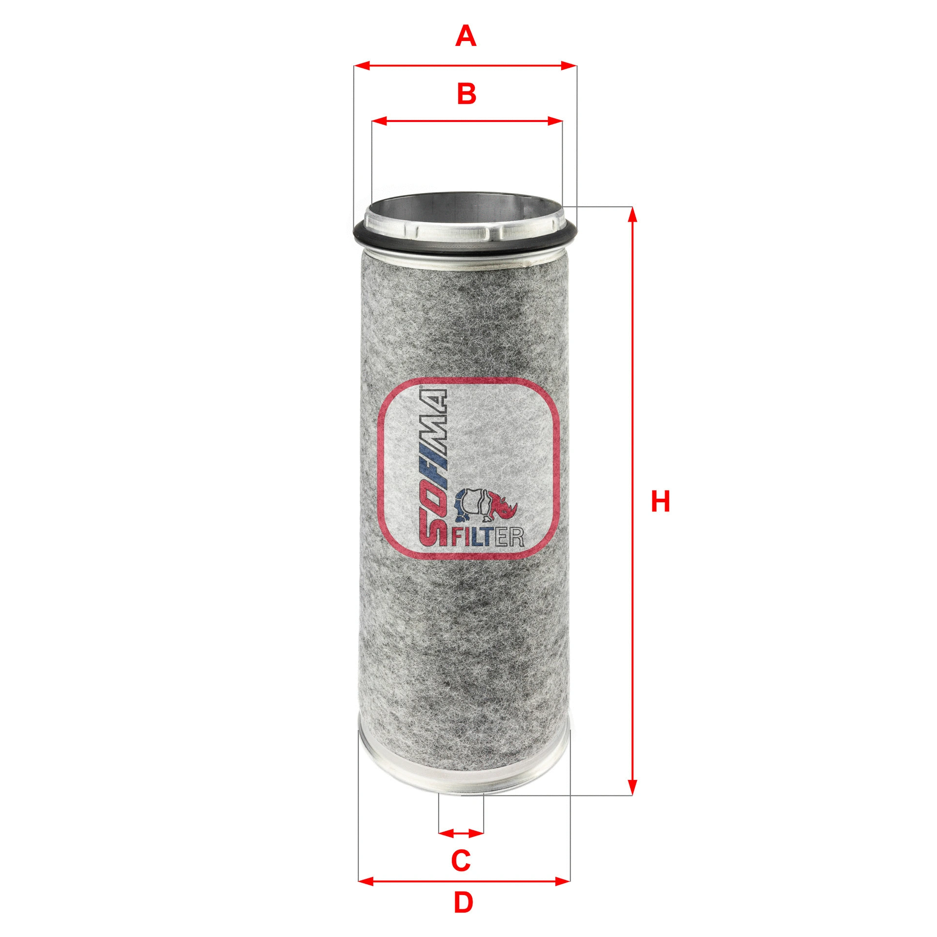 Filtre à air SOFIMA S 7288 A