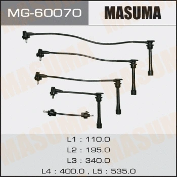 Kit de câbles d'allumage MASUMA MG-60070