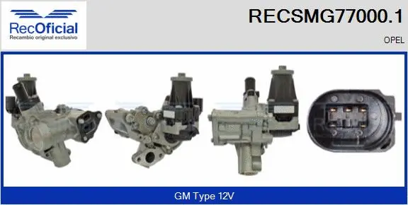 Module-EGR RECOFICIAL RECSMG77000.1