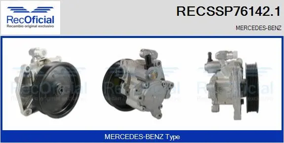 Pompe hydraulique, direction RECOFICIAL RECSSP76142.1