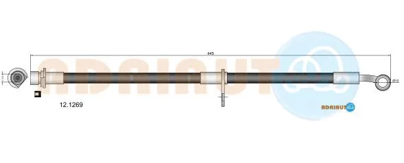 Flexible de frein ADRIAUTO 12.1269