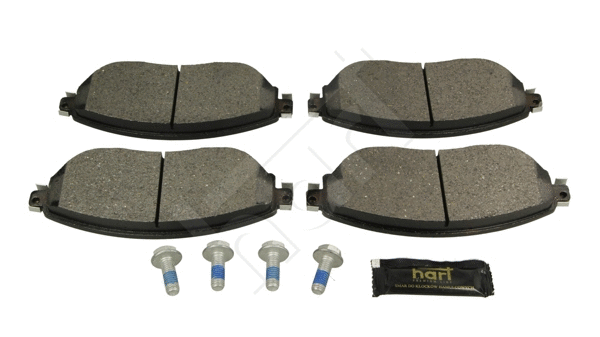 Kit de plaquettes de frein, frein à disque HART 252 926
