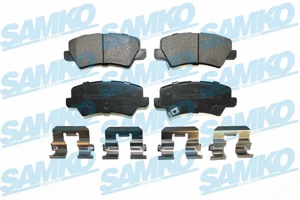 Kit de plaquettes de frein, frein à disque SAMKO 5SP2182K