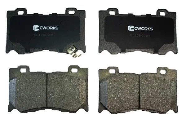 Kit de plaquettes de frein, frein à disque CWORKS C11CR0039
