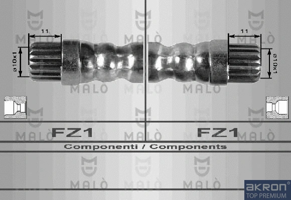 Flexible de frein AKRON-MALÒ 8561