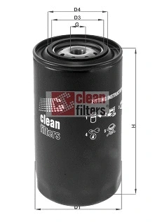 Filtre à carburant CLEAN FILTERS DN 258