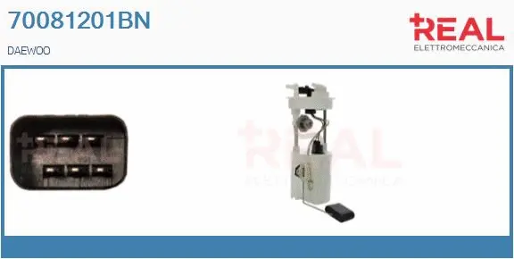 unité d'alimentation de carburant REAL 70081201BN