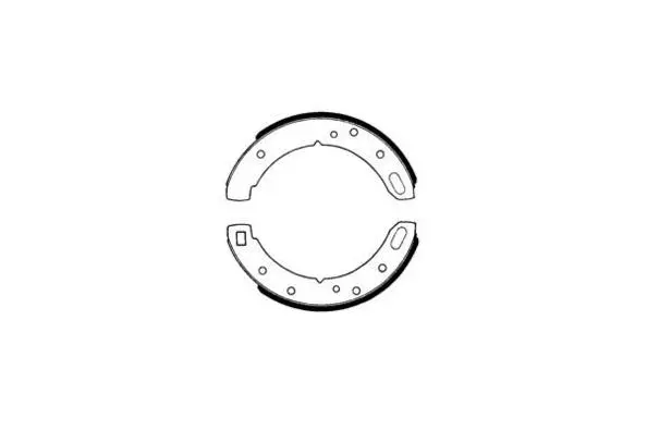 Jeu de mâchoires de frein E.T.F. 09-0077