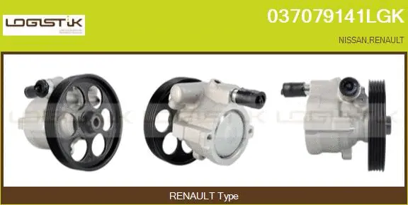Pompe hydraulique, direction LGK 037079141LGK