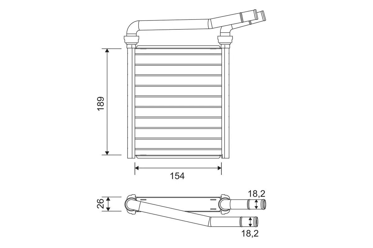 Système de chauffage VALEO 811626