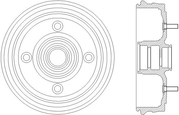 Tambour de frein MINTEX MBD094