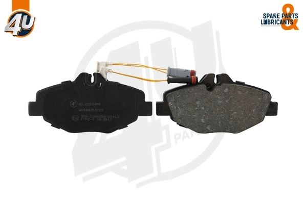 Kit de plaquettes de frein, frein à disque 4U Autoparts 22094MR
