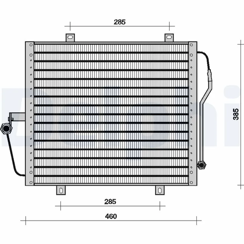 Condenseur, climatisation DELPHI TSP0225056