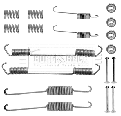 Kit d'accessoires, mâchoire de frein BORG & BECK BBK6105