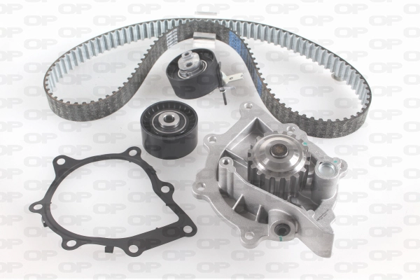 Pompe à eau + kit de courroie crantée OPEN PARTS WTBK5163.00