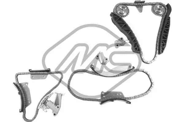 Kit de distribution par chaîne Metalcaucho 51361